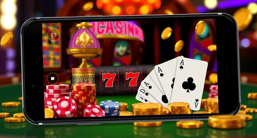 CBAJU mobile casino app interface